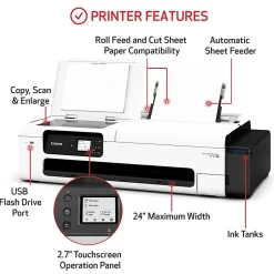 Canon imagePROGRAF TC-20M Wireless Wide Format Color All-In-One Inkjet Printer (5816C002)
