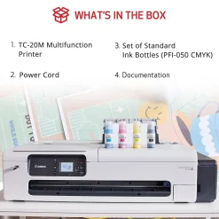 Canon imagePROGRAF TC-20M Wireless Wide Format Color All-In-One Inkjet Printer (5816C002)
