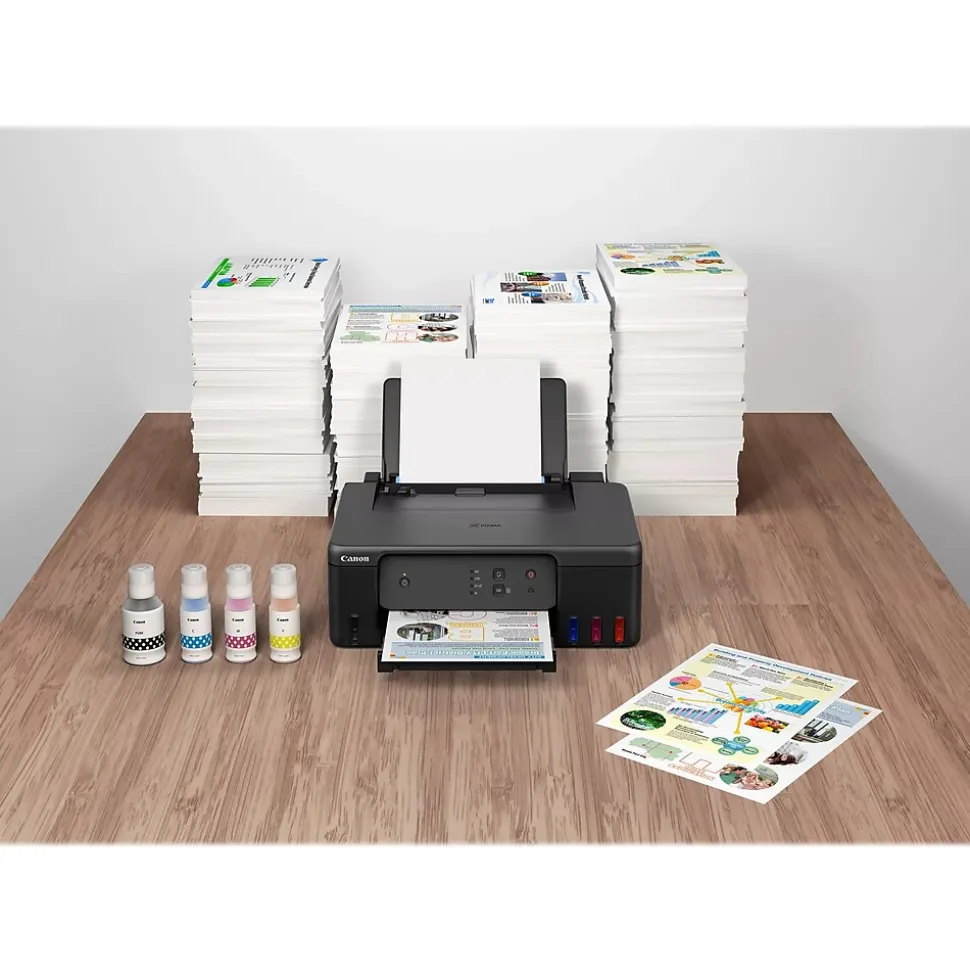 Canon PIXMA G1230 Color Inkjet Printer, Single-Function Supertank, Print (PIXMA G1230)