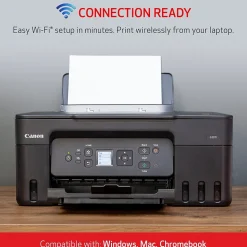 Canon PIXMA MegaTank G3270 BK Wireless Color Inkjet Printer, All-In-One Supertank, Print, Scan, Copy (G3270 BK)