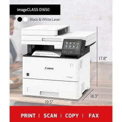 Canon imageCLASS D1650 Wireless Monochrome Laser Multifunction Printer (2223C023)