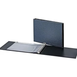 Cardinal 1" 7-Ring Business Check Binder, D-Ring, Black (35000V3)