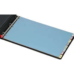 Cardinal Blank Dividers, 8-Tab, Blue/Green/Purple/Red/Yellow (CRD 84251)