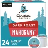 Caribou Mahogany Coffee, Dark Roast, 0.40 oz. Keurig® K-Cup® Pods, 24/Box (6990)