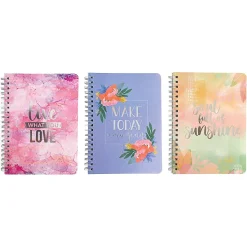 Carolina Pad Silver Lining 1-Subject Pocket Notebook, 5" x 7", College Ruled, 80 Sheets (35000)