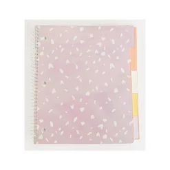 Carolina Pad Silver Lining 5-Subject Notebook, 9.75