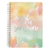 Carolina Pad Silver Lining Hardcover Journal, 6" x 8", Assorted Colors, 100 Pages (45057)