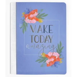 Carolina Pad Silver Lining Composition Notebook, 7.67" x 9.84", College-Ruled, 100 Sheets (25007)