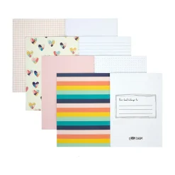 Carpe Diem Hearts 1-Subject Notebooks, 4.1