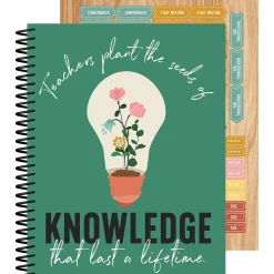 Carson-Dellosa Grow Together Teacher Planner, 128 pages, 116 stickers (105046)