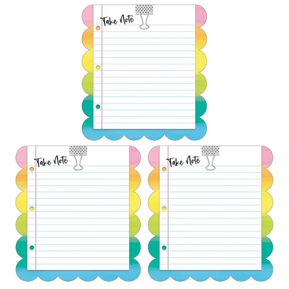 Carson-Dellosa Take Note Notepad Set, Multicolored (145401)