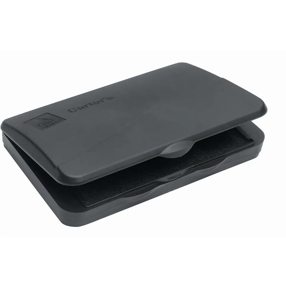 Carter's Felt Stamp Pads, Black Ink (21081)
