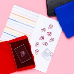 Carter's Felt Stamp Pads, Red Ink (21070)