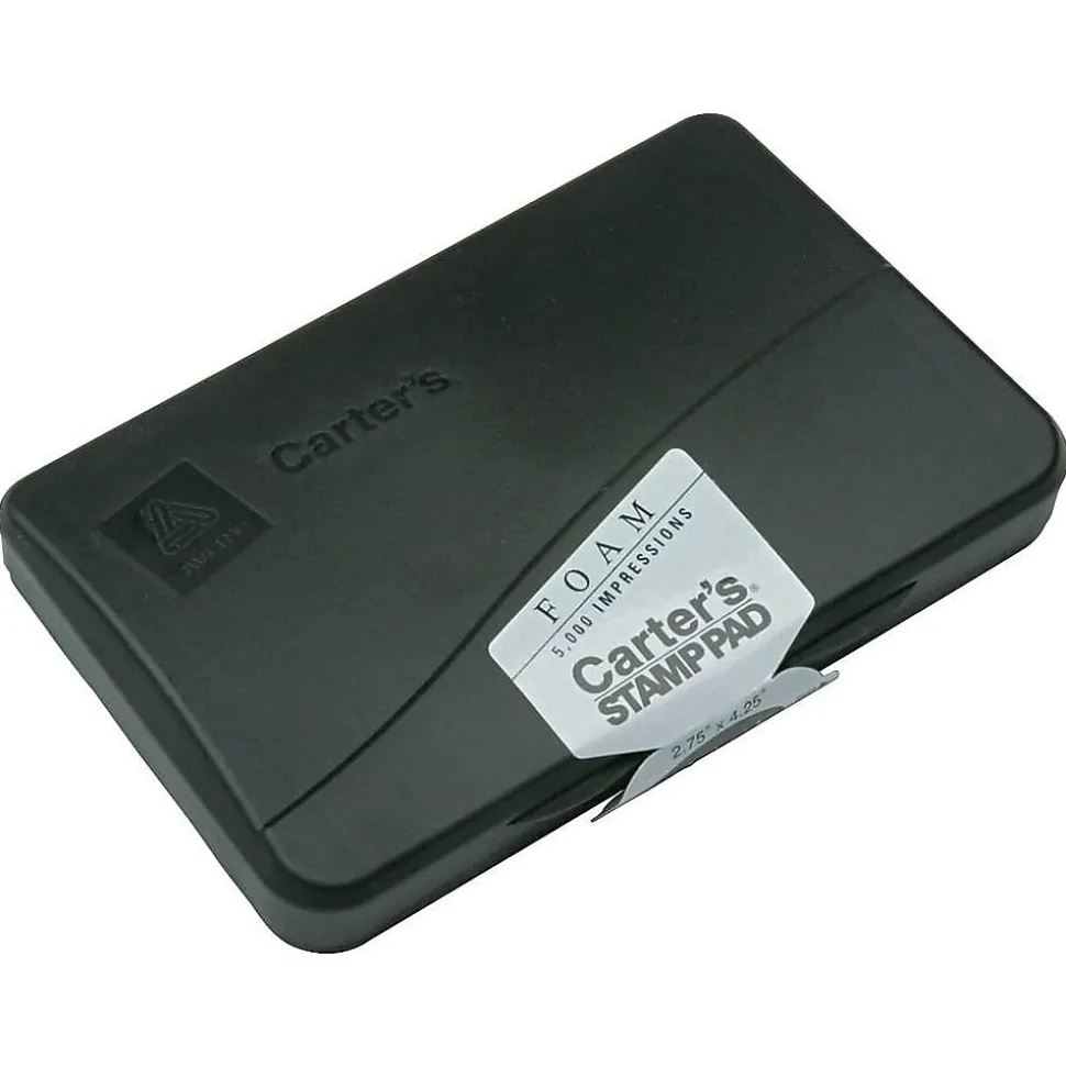Carter's Foam Stamp Pads, Black Ink (21381)