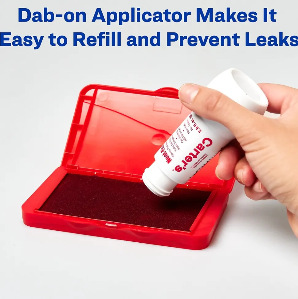 Carter's Neat-Flo Ink Refill, Red Ink (21447)