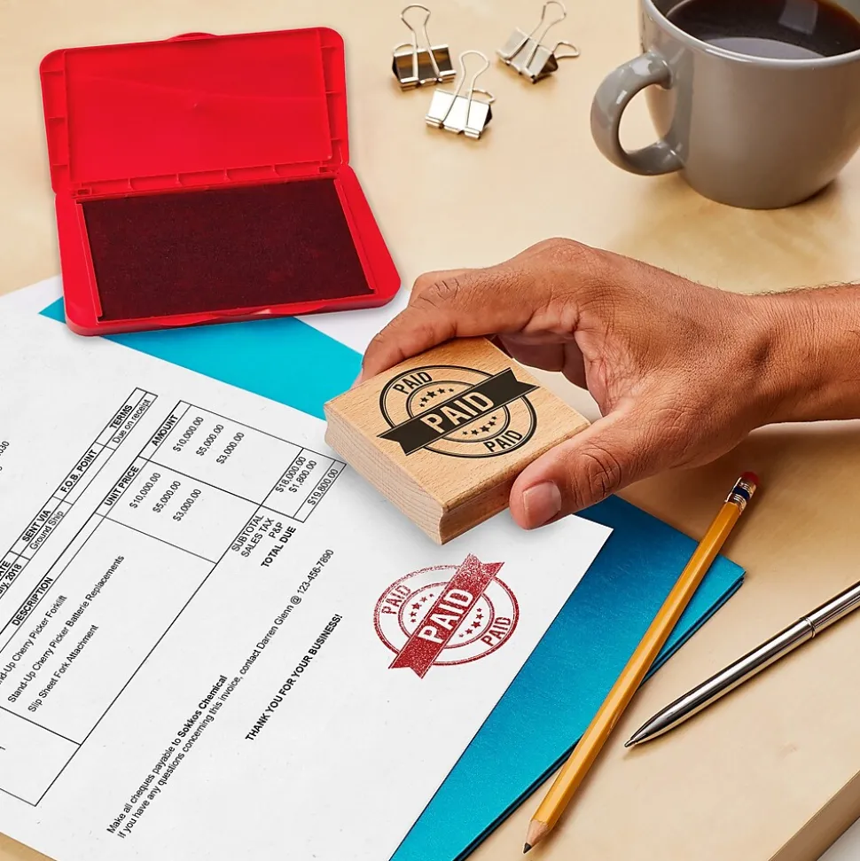 Carter's Stamp Pads, Red Ink (21071-CT)