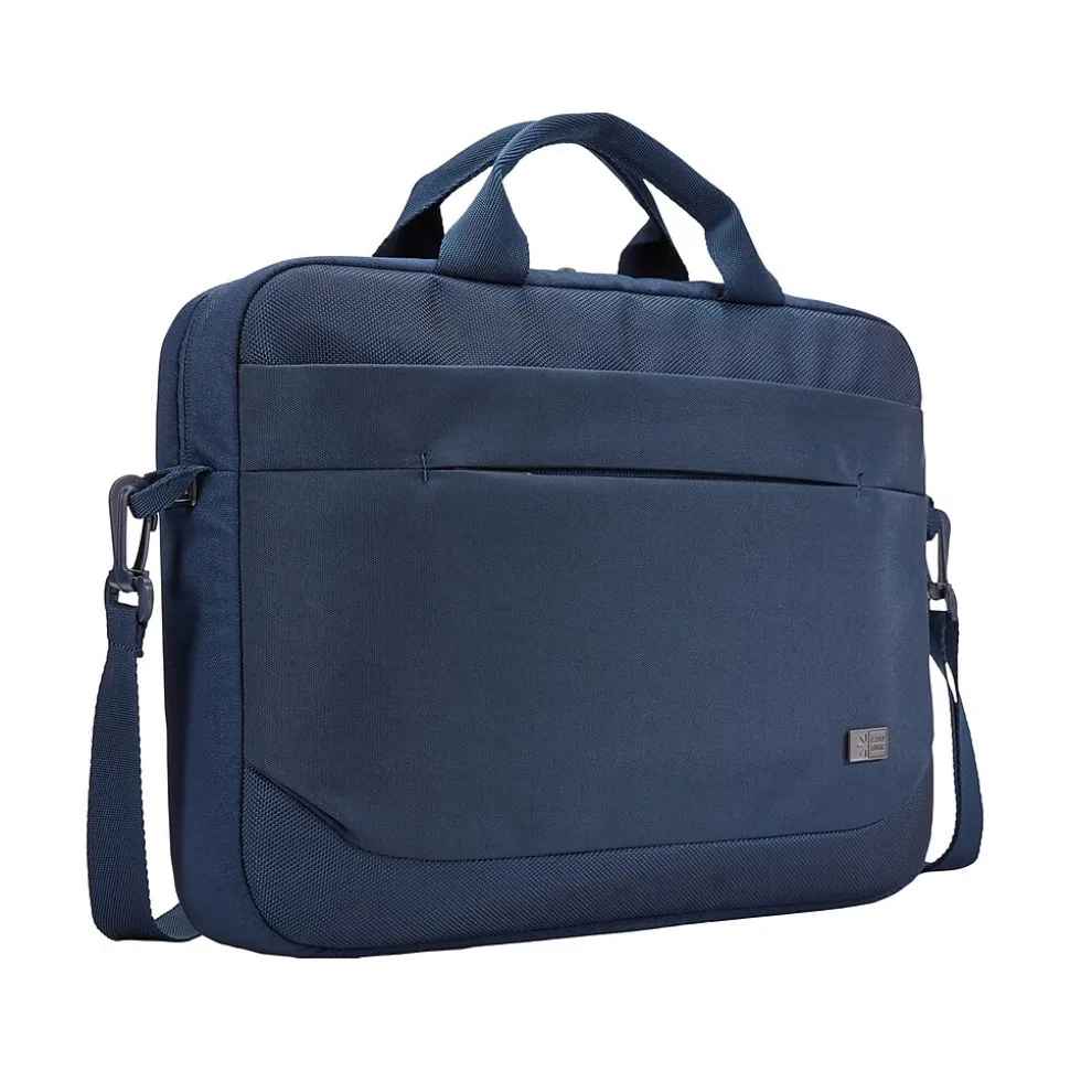 Case Logic Advantage Laptop Attache, Dark Blue Polyester (3203987)