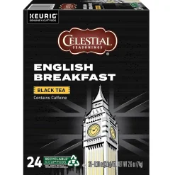 Celestial Seasonings Breakfast Blend Black Tea, Keurig® K-Cup® Pods, 24/Box (14731)