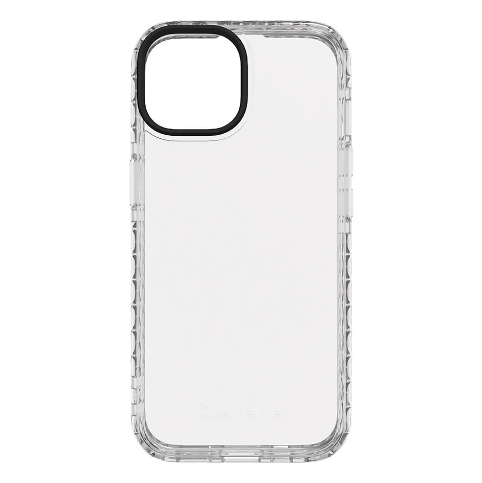 cellhelmet Altitude X Series Phone Case for iPhone 15 (6.1"), Crystal Clear (C-ALT-i15-6.1-CC)