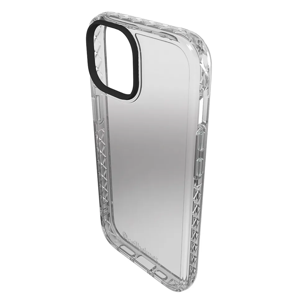 cellhelmet Altitude X Series Phone Case for iPhone 15 (6.1"), Crystal Clear (C-ALT-i15-6.1-CC)