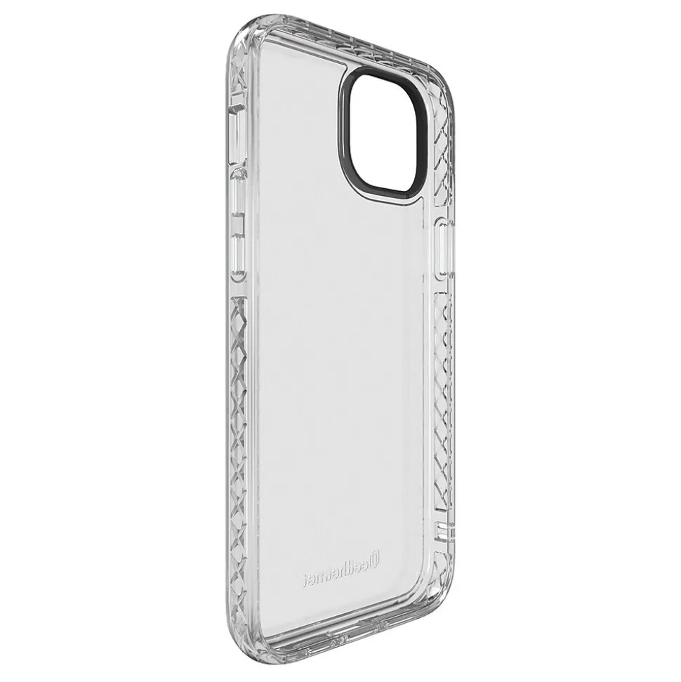 cellhelmet Altitude X Series Phone Case for iPhone 15 Plus (6.7"), Crystal Clear (C-ALT-i15-6.7PLUS-CC)