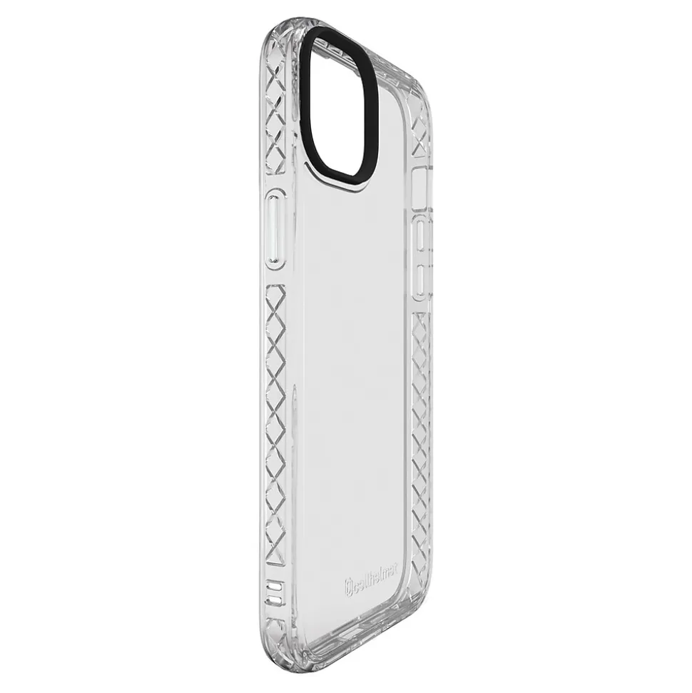 cellhelmet Altitude X Series Phone Case for iPhone 15 Plus (6.7"), Crystal Clear (C-ALT-i15-6.7PLUS-CC)