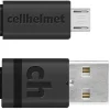 cellhelmet Charge and Sync USB-A to Micro USB Flat Cable, 6 Feet (CABLE-F-MICRO-6-B)