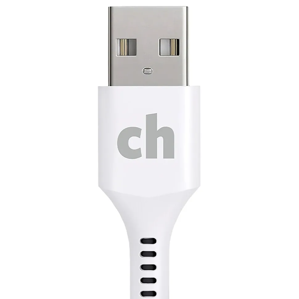 cellhelmet Charge and Sync USB-A to Micro USB Round Cable, 10' (CABLE-R-MICRO-10-B)