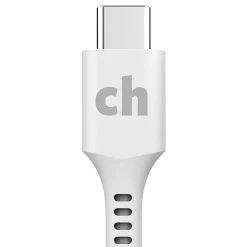 cellhelmet Charge and Sync USB-C to Lightning Round Cable, 1' (CABLE-R-LIGHT-TYPE-C-1)