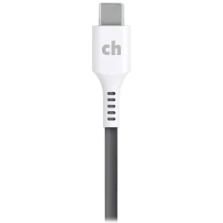 cellhelmet Charge and Sync USB-C to USB-C Round Cable, 6' (CABLE-C-C-6-R-G)