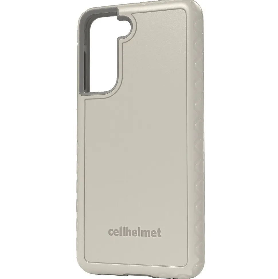 cellhelmet Fortitude Rugged Case for Samsung Galaxy S21, Shock Absorbing, Gray (CHELFRTS2162GR)