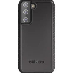 cellhelmet Fortitude Rugged Case for Samsung Galaxy S21 Plus, Shock Absorbing, Black (CHELFRTS2167OB)