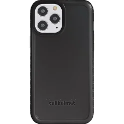 cellhelmet Fortitude Rugged Case for iPhone 12/12 Pro, Shock Absorbing, Black (CHELCFORTI61OB)