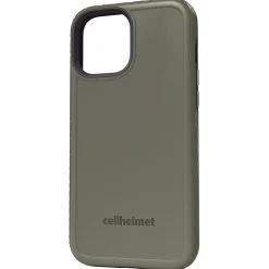 cellhelmet Fortitude Rugged Case for iPhone 12/12 Pro, Shock Absorbing, Olive Drab Green (CHELCFORTI61OD)