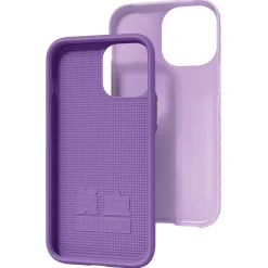cellhelmet Fortitude Rugged Case for iPhone 12/12 Pro, Shock Absorbing, Purple (CHELCFORTI61LB)