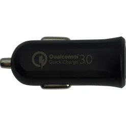 cellhelmet Qualcomm Quick Charge 3.0 Single-USB Fast Car Charger (CAR-QC-3/1-B)