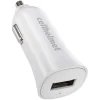 cellhelmet Single-USB Car Charger, 2.4-Amp, White (CAR-2.4A-W)
