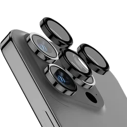 cellhelmet Tempered Camera Glass, Individual Pieces for iPhone 15 Pro/iPhone 15 Pro Max (TEMP-3-CMRA-iPHONE-15)