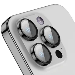 cellhelmet Tempered Camera Glass, Individual Pieces for iPhone 15 Pro/iPhone 15 Pro Max (TEMP-3-CMRA-iPHONE-15)