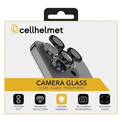 cellhelmet Tempered Camera Glass, Individual Pieces for iPhone 15 Pro/iPhone 15 Pro Max (TEMP-3-CMRA-iPHONE-15)