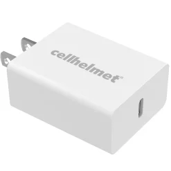 cellhelmet 20-Watt Single-USB Power Delivery Wall Charger (WALL-PD-20W-W)