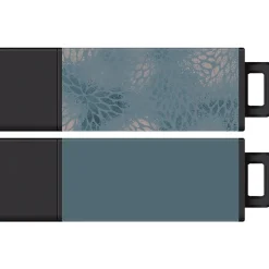 Centon Datastick Pro2 64GB Flash Drives, Assorted Colors, 2/Pack (C1-U3P020-64G-2)