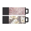 Centon Datastick Pro2 32GB USB 2.0 Type A Flash Drive, Rose Gold Leopard/Gold Anemone Flowers, 2/Pack (S1-U2T060-32G-2)