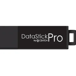 Centon DataStick Pro 256GB USB 3.2 Type-A Flash Drive, Black (C1-U3P6-256G)