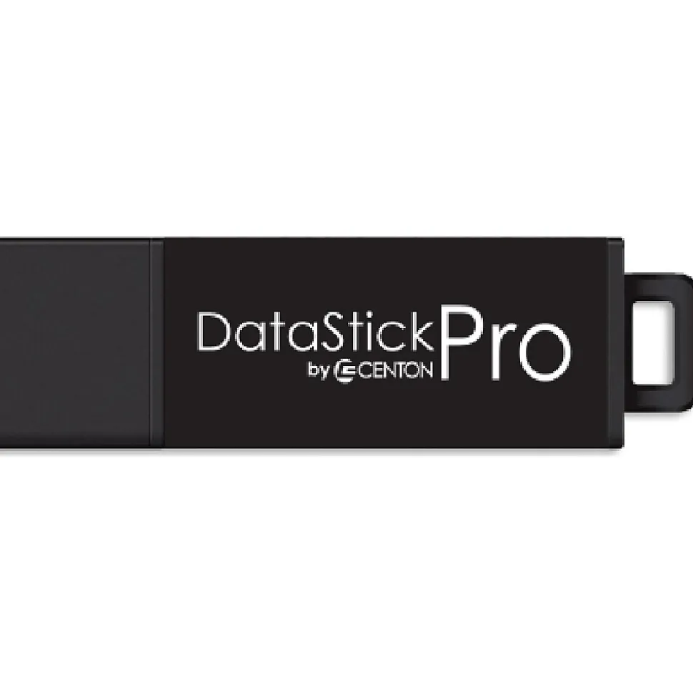 Centon DataStick Pro 512GB USB 3.2 Type-A Flash Drive, Black (C1-U3P6-512G)