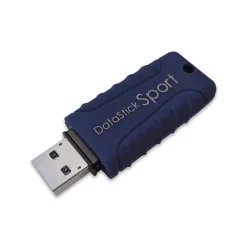 Centon DataStick Sport 512GB Flash Drive, USB 3.0 Type-A, Blue (S1-U3W2-512G)