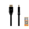 Certified Premium High Speed HDMI® Cable, HDR, 10ft - Black