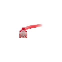 C2G 27181 3' RJ-45 Male/Male Cat6 Snagless Unshielded Ethernet Network Patch Cable, Red