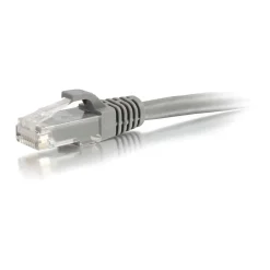 C2G ® 31340 5' RJ-45 Male/Male Cat6 Snagless Unshielded Ethernet Network Patch Cable, Gray