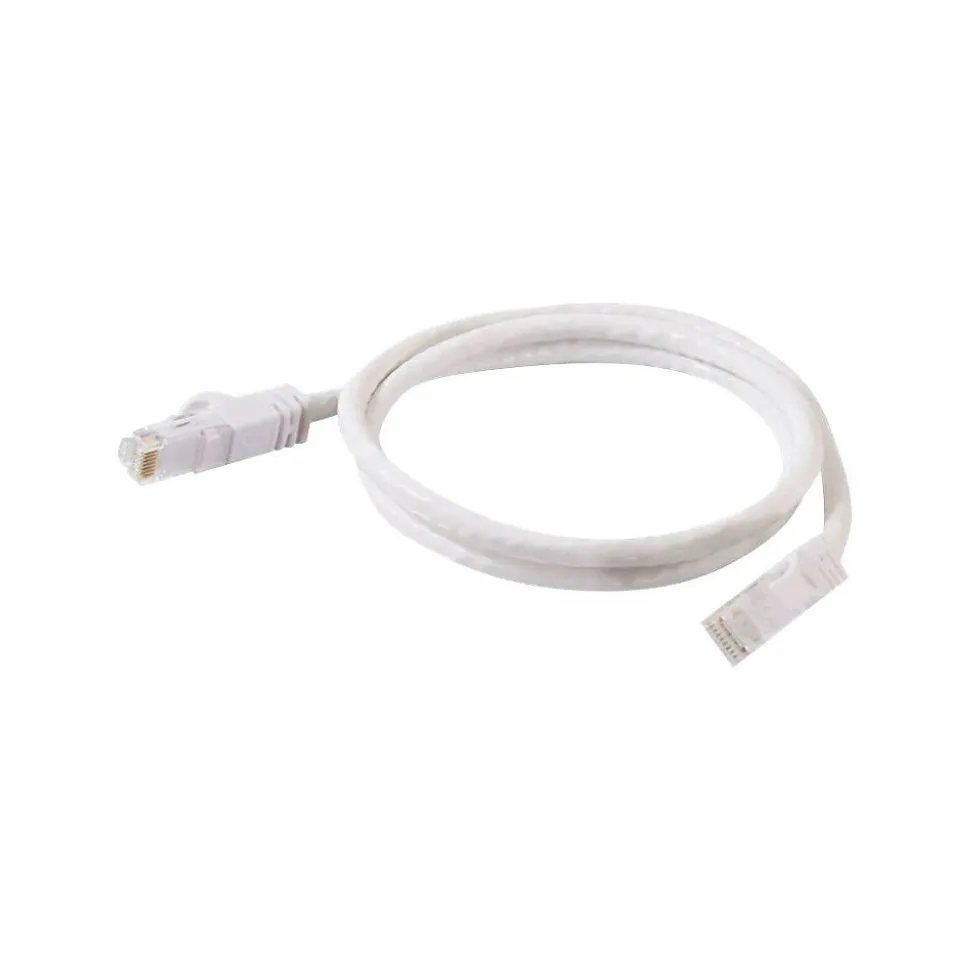 C2G 10' CAT6 Snagless Unshielded (UTP) RJ-45 Male/Male Network Patch Cable, White